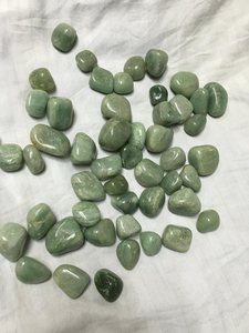 Pierres précieuses naturelles d'aventurine non percées, pierres roulées en vrac, vente en gros, approvisionnement en pierres précieuses pour la fabrication de bijoux, artisanat, cadeaux - Product Image 5