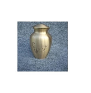 Cendres humaines faites à la main en métal cuivré pour les funérailles urnes de crémation classiques en métal produit le plus vendu - Product Image 3