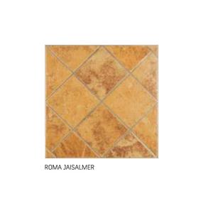 Carreaux de sol en porcelaine décoratifs en pierre de couleur orange 40x40cm - Product Image 1