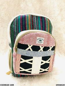 Fashion Eco-Friendly <b>Backpack</b> with 1-1.9L Capacity Cotton Lining Zipper Closure - Product Image 3