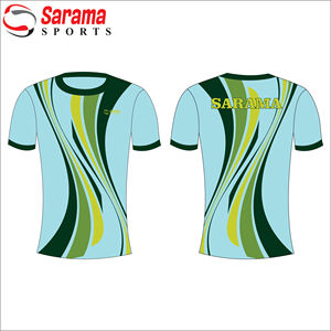 Camiseta de Softbol para Hombre de Alta Calidad, 100% Poliéster, con Logotipo de Marca Personalizado, Talla Grande, Logotipo en la Parte Delantera, Ecológica y de Secado Rápido - Product Image 2