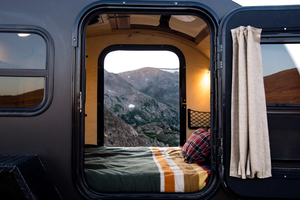 Tutto il terreno leggero Mini Caravan rimorchio da viaggio a goccia con doccia <span class=keywords><strong>per</strong></span> <span class=keywords><strong>campeggio</strong></span> all'aperto e vendite - Product Image 5