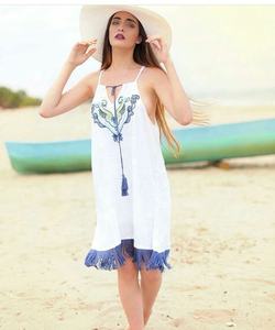 2024 Sexy Hot Designer Femmes Porter Rayon Ibiza Robe D'été - Product Image 1