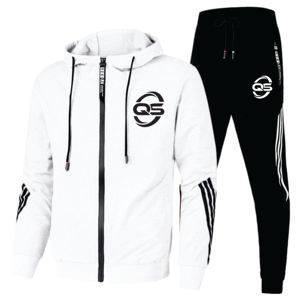 Factory New Products Plus Size Custom Logo Men Jogger Sweatsuit Hoodies Set - Product Image 3