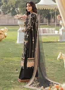 Vestido de fiesta de Boutique bordado con Logo personalizado paquistaní para mujer, novedad, verano, 2023 - Product Image 5