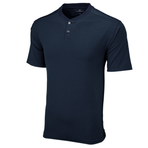 Camisa sin Cuello con Botones, Diseño Sólido, Tela de Poliéster/Algodón con Estampado Serigrafiado - Product Image 3