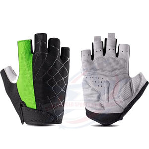Guantes de carreras de verano de medio Dedo de alta calidad Diseño transpirable para ciclismo Motocicleta Motocross Fabricante garantizado - Product Image 1