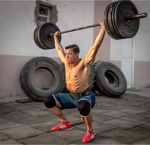 Sangle de musculation en nylon pour la musculation Supports d'entraînement d'haltérophilie Colliers d'exercice de fitness-Ceintures de fitness de gymnastique - Product Image 4