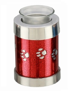 Urne à bougie commémorative en métal - Product Image 3