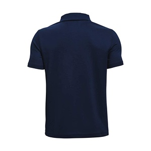 Vente en gros de polo 100% coton pour hommes, vêtements quotidiens à manches courtes de marque personnalisée, tissu tricoté à la mode, style uni - Product Image 4