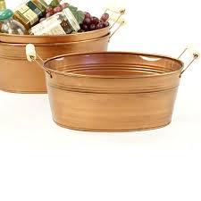 Hot selling Steel Copper Bucket for Restaurant, fruits drinks Hotel Ware home ware at wholesale price - Product Image 5