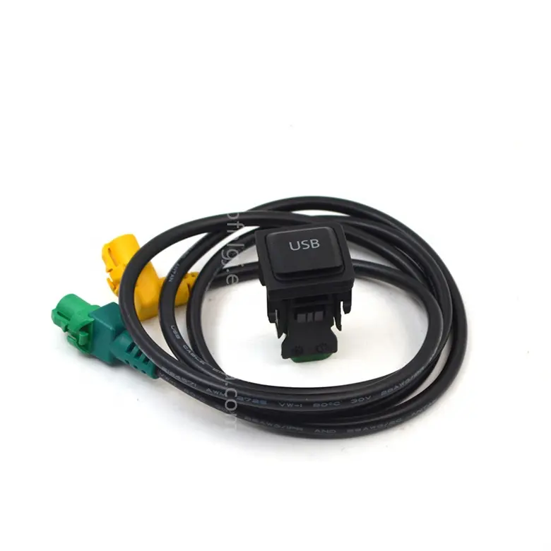 Auto USB Socket Anschluss Audio Aux Adapter für VW Golf 6