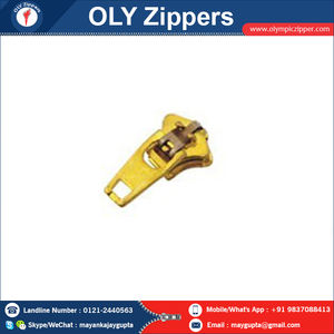 Wholesale High Quality Customized Auto Lock Metal Brass Alloy Zipper Sliders Bags Garments Jeans-Oeko-<b>Tex</b> Certified ISO9001 - Product Image 2