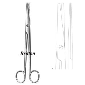 กรรไกรสแตนเลสบริตตันคุณภาพสูง ขนาด 16 ซม. แบบตรง รุ่น Mayo Stille พร้อมลวดลายละเอียดอ่อน สำหรับใช้เป็นเครื่องมือผ่าตัด - Product Image 1