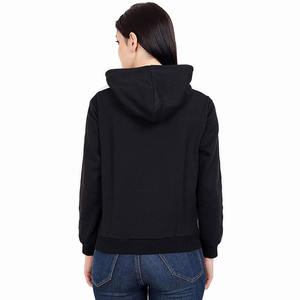 Sweat à capuche pour femme, style décontracté, pull-over, blanc, design simple, avec cordon de serrage, poches kangourou, pour filles - Product Image 2