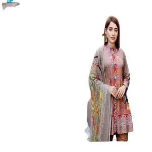Robe traditionnelle indienne et pakistanaise en viscose pour femmes à bas prix Salwar Kameez Shalwar Kameez - Product Image 1