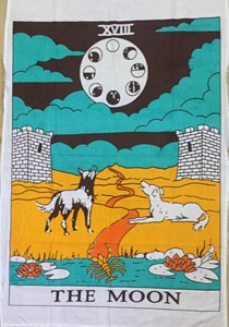 ผ้าคอตตอนผืนเล็กลายพระจันทร์แผ่นโปสเตอร์ไพ่ทาโรต์แขวนผนังที่สวยงามผ้าปูโต๊ะตกแต่งบ้านด้วยภาชนะบรรจุของอินเดีย - Product Image 5
