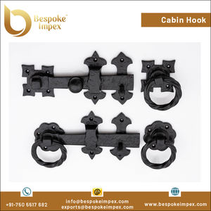 Sur mesure Impex fabricant européen best-seller 960gm poids noir Antique anneau porte loquet haute qualité porte fenêtre accessoire 5 - Product Image 3