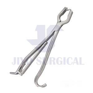 Instruments chirurgicaux orthopédiques professionnels de 16 cm, pinces à maintien osseux LANE, à cliquet manuel, en acier inoxydable, certifiées CE ISO - Product Image 5