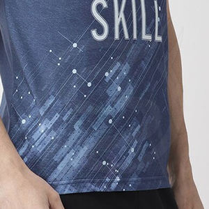 T-shirt pour hommes, Style personnalisé, en coton - Product Image 5