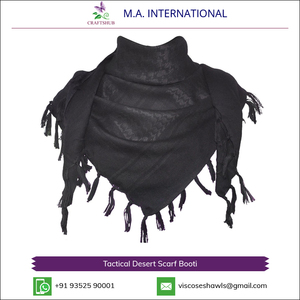 M.A. Pañuelo Táctico Internacional 100% Algodón para Desierto, Unisex, Todas las Estaciones, Color Sólido, 105x105 cm - Product Image 2