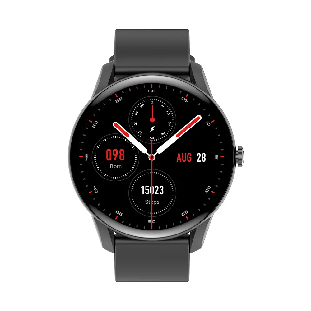 2022 reloj smart watch round screen watch 7 heart rate and blood oxygen IP68 smartwatch with play store watch U52