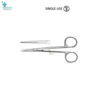 Iris Scissor (115มม.) โค้งใช้ครั้งเดียว/Micro Iris Scissor (115มม.) มุม - Product Image 4