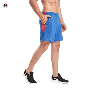 Short personnalisé pour hommes, vêtements de Fitness, Service OEM, Logo de marque, tissu 100% Polyester, bon marché, produit décontracté, pour athlétisme, vente en gros - Product Image 5