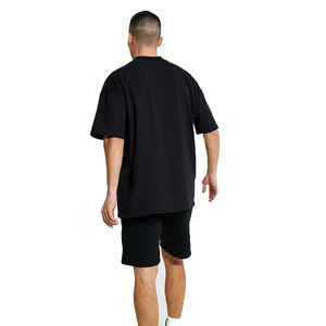 Hot Sale Custom Made <b>Men's</b> Summer T-Shirts and <b>Shorts</b> Bulk Wholesale Regular Plain Design Knee Length From Pakistan - Product Image 6