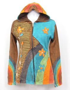 Élégant RAZORCUT d'argile bohème dames sweat à capuche CSWJ 192 - Product Image 1