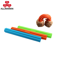ALLWINWIN FLB04 Flex Bar - Barre de thérapie de résistance en TPR en forme d'engrenage pour le coude de tennis