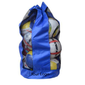Bolsa de red de fútbol, malla personalizada, bolsa con cordón, Logo, fútbol, baloncesto, niños, deportes, venta - Product Image 1