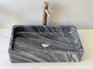 Beautiful Polished Marble Premium Bath Sink Wash Basin - Product Image 5