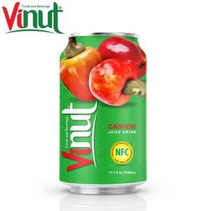 330ml Cashew Juice <b>Soft</b> <b>Drink</b> Beverage OEM ODM Private Label Beverage Manufacturer - Product Image 1