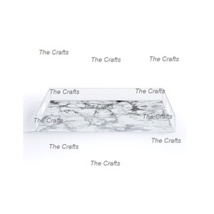 Bandeja de servicio acrílica de calidad de lujo para vajilla de hotel y restaurante bandeja de servicio de comida de té de café a granel - Product Image 2