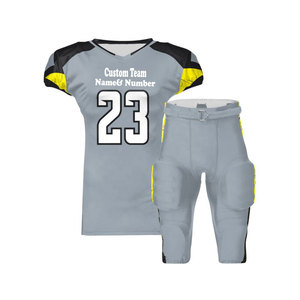 Uniformes de Football pour jeunes américains, personnalisés, de haute qualité, sur mesure, bon marché et authentique - Product Image 1