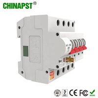Disjoncteur intelligent WiFi 4P sur rail DIN AC400V 16A-125A pour boîtier de distribution industriel PST-MCB-4P