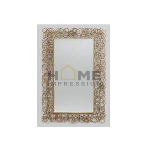 Nouveau style unique fait à la main pièce maîtresse élégante mur rotin matériel luxe fini Designer moderne décoration murale miroir - Product Image 6