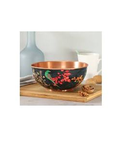 Cuenco de cobre Natural impreso para restaurantes, juegos de vajilla y cuenco personalizado - Product Image 1