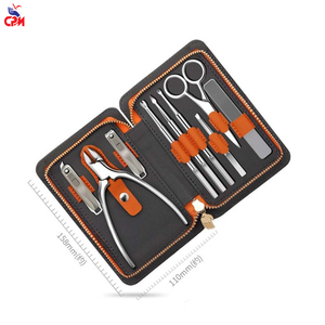 Ensemble de manucure et pédicure haut de gamme avec étui de voyage pour soins professionnels des ongles et kit de toilettage portable - Product Image 3