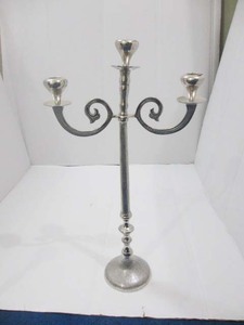 Juego de portavelas cónico con acabado plateado para boda, iglesia, hogar, Hotel, decoración y regalos, Material de Metal duradero - Product Image 6