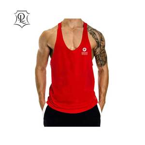 Camiseta sin mangas de algodón para hombre para gimnasio Fitness y correr-Chaleco de entrenamiento de verano y camiseta Culturismo Fitness Gear - Product Image 5