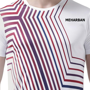 Camiseta de algodón con estampado orgánico personalizado para hombre, venta al por mayor - Product Image 6