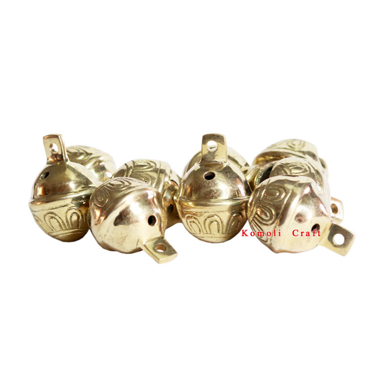 Jaczora 50 PACK Pet Bells For Cat Dog, Round Bell With Loud Crisp Sound Multicolor Cat Dog Collar Charm Pet Pendant Accessories Jingle Bell For Christmas Decoration