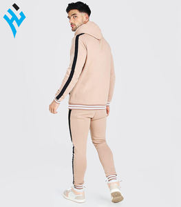 ชุดวอร์มพิมพ์ลายโลโก้สำหรับผู้ชาย,ชุดวอร์มมีฮู้ดและวิ่งสำหรับผู้ชาย2ชิ้นพร้อมชุดกีฬาขนาดใหญ่พิเศษ - Product Image 5