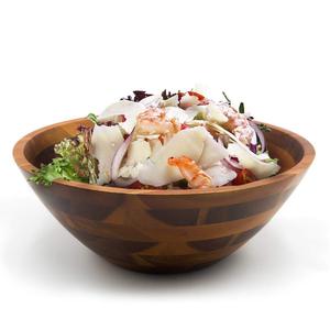 Tazón de Metal Pulido, Tazón para Mezclar Alimentos de Acero Inoxidable, Vajilla para Cocina y Comedor, Tazón para Ensaladas y Frutas, Uso Doméstico y Hotelero - Product Image 3