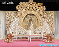Panneau de pierres décoratives en cuir pour scène de mariage, papiers peints, élégants, pour mulsumanes, pour cadre de scène de mariage, lot de 6 pièces