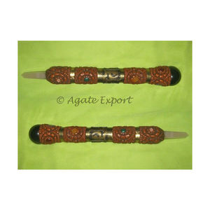 Pierre semi-précieuse Artisanat Pierre naturelle Rose Quartz Point Baguettes tibétaines - Product Image 1