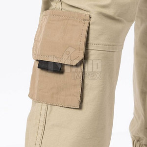 โรงงานผลิตกางเกงคาร์โก้ผู้ชายระบายอากาศได้ดี แห้งเร็ว ผลิตจากผ้าฝ้าย โพลีเอสเตอร์ และผ้าแคนวาส ผลิตในประเทศปากีสถาน - Product Image 6