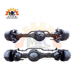 10x335 PCD sinotruk HOWO nhiệm vụ nặng nề 6wd/6x6 Trailer xe tải máy kéo phía trước bánh xe ổ đĩa steerable trục - Product Image 2